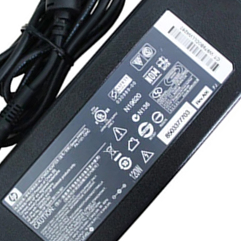 Original HP 120W 18.5V 6.5A Smart AC Adapter Laptop Charger PPP017H, 7.4*5.0mm